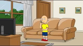 Caillou makes prank calls and almost gets arrested