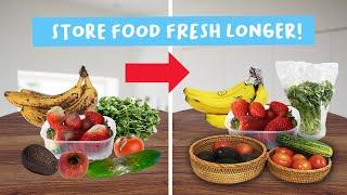 13 USEFUL TIPS On Keeping Fruits & Veggies Fresh Longer