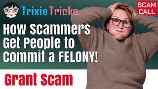 Volatile Grant Scammer  Do you know about this scam?