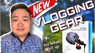 VLOG SET UP  UNBOXING + TESTING of BOYA BY-MM1 External Microphone