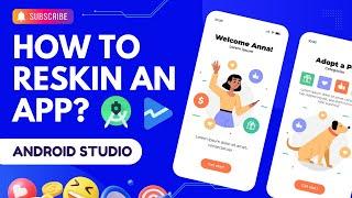 How to reskin an app android studio 2024 EASY Tutorial  How to reskin codecanyon app  Reskin app