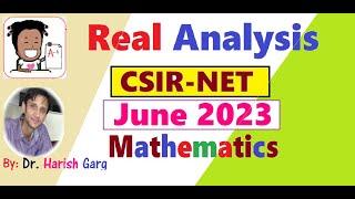 Real Analysis CSIR NET June 2023  Short Cut tricks