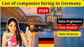 List of companies hiring in Germany in 2024- Latest updates