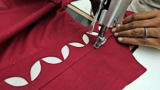 Very Easy and Beautiful Neck Design Cutting and Stitching