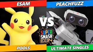 SSC 2023 - ESAM Pikachu Vs. PeachFuzz ROB Smash Ultimate Tournament
