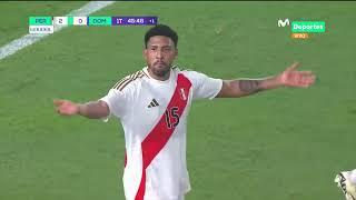 PERÚ vs. R. DOMINICANA GOLAZO de JESÚS CASTILLO que pone el 2-0  AMISTOSO INTERNACIONAL ️