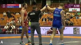 Norways Felix Baldauf wins win Greco semi on his way to European gold