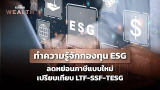 ทำความรู้จักกองทุน ESG ลดหย่อนภาษีรูปแบบใหม่ พร้อมเปรียบเทียบเงื่อนไข LTF-SSF-TESG