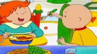 Caillou donne à manger à Mousseline  Caillou en Français