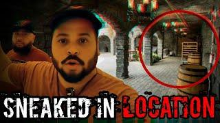 SNEAKING INTO A HUGE HOTEL  DANGEROUS ALMOST GOT CAUGHT