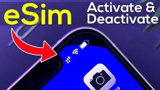 How to Activate Deactivate eSIM & Insert SIM in iPhone 12 12 Pro 12 Mini 12 Pro Max