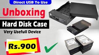 Unboxing Terabyte 2in1 Dual External Sata Hard Disk Case  Hard Disk Case Under 1000