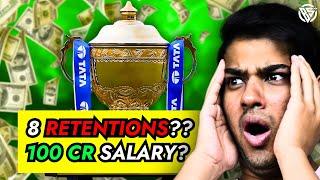 LEAKED IPL 2025 MEGA Auction Plans ft. Shocking Retention Rules Salary Caps & More