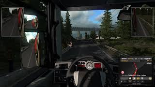 EURO TRUCK SIMULATOR 2   1 Viagem aprendendo  a Jogar