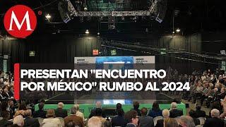 Sin Cuauhtémoc Cárdenas presentan colectivo ‘Encuentro por México’