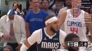 JuJuReacts To Dallas Mavericks vs LA Clippers GM 5  NBA Playoffs  Full Game Highlights