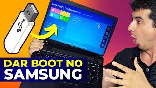 COMO DAR BOOT COM PENDRIVE NO NOTEBOOK SAMSUNG Samsung BIOS Configuration