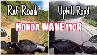 HONDA WAVE 110R - UPHILL ROAD & OFF ROAD TEST