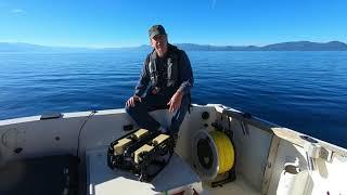 Dive to the Deepest Point in Lake Tahoe over 500m or 1640ft in depth 1080p60