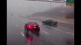 Dash Cam Hydroplaning