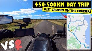 VS️ Day Trip on the Cruisers 450-500km