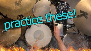 The 5 BEST Linear Patterns for Developing Chops and Fills  Drum Lesson
