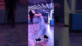 slowly skating  roller skating   girl skater  tiktok video #skating #skater #shorts