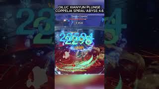 C0 Diluc Xianyun Furina Plunge Vaporize Vape Team Coppelia Showcase Spiral Abyss 4.6