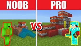 NOOB vs PRO TNT CANNON