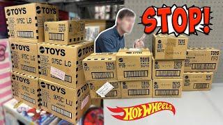 I Got Caught Opening Tons Of Hot Wheels Cases