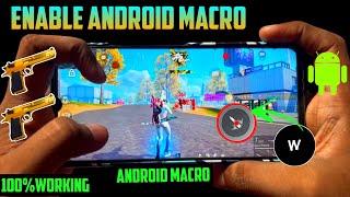 how to enable white ff macro in android Marco settings free fire android pe macro Kaise on kare