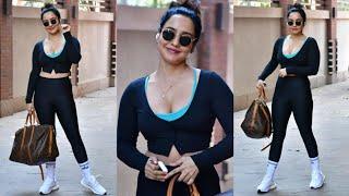 Hottie  Neha Sharma Spotted outside Gym in Bandra 