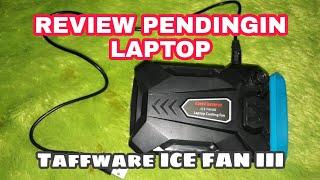 review pendingin laptop vacuumcooling pad vacuum  taffware ICE FAN III