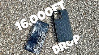 16000ft Drop Protection??? Spigen CryoArmor iPhone Drop Test...