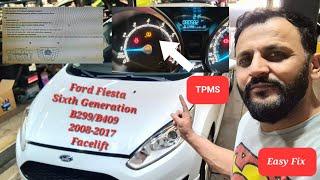 How to Reset TPMS on Ford Fiesta Mk6 - Step-by-Step Guide #tyrepressure