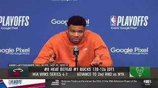 Giannis Calls Out Reporter In HEATED Response Theres No Failure In Sports