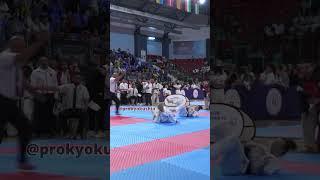 #Knockout Aysima Ersin Turkey 7th WKB European #Kyokushin #Karate Championships May 2024 Türkiye