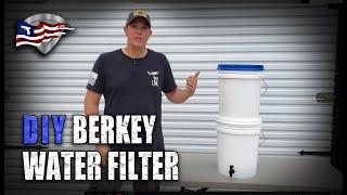 DIY Berkey Water Filter System CHEAP