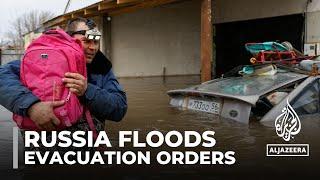 Southern Russia floods Evacuation orders issued in Orenburg