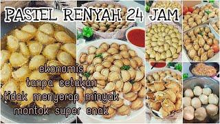 pastel renyah 24 jam kupas tuntas triknya  1kg terigu 60 pastel renyah montok cantik tanpa cetakan