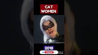 Evolution of Cat Women 1992-2022 #shorts #short #evolution #blackcat #spiderman #movie #viral #yt