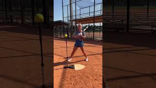 High tee hitting drill if you drop the hands and get under every ball