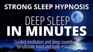 Deep Sleep Hypnosis  to Fall Asleep Fast  Reduce Anxiety & Stop Overthinking  Dark Screen