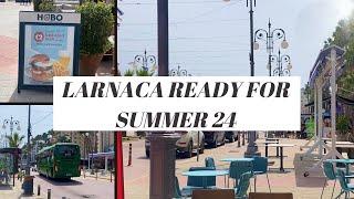 Larnaca Ready For Summer  2024 Restaurants And Bar Prices  Intercity Buses To Get Around Cyprus