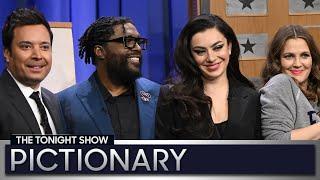 Pictionary with Drew Barrymore and Charli XCX  The Tonight Show Starring Jimmy Fallon