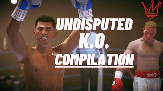 UNDISPUTED - KO COMPILATION   New Boxing Game  Online Beta Gameplay