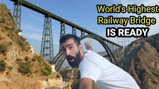 Chenab Rail Bridge  Railway Arch bridge  Worlds Heighest railway bridge