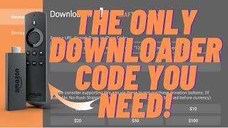 The ONLY Downloader Code You NEED For Your Amazon Firestick