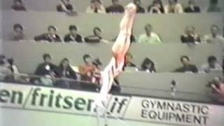 2nd T URS Elena Gurova Comp UB - 1987 World Gymnastics Championships 9.825