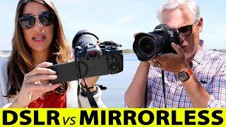 Canon R5 vs 5D Mk IV DSLR vs Mirrorless